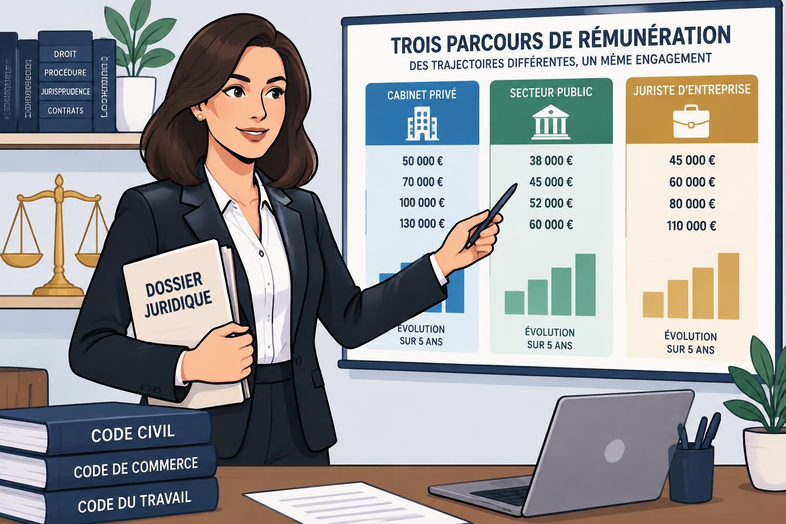 Salaire d'un avocat : ce que tu gagnes vraiment selon ton parcours 5 découvre combien gagne vraiment un avocat selon son expérience, sa spécialité et son parcours, du début de carrière aux postes les plus rémunérateurs.